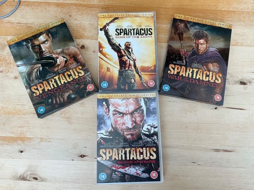 Spartacus series dvds - spartacus, 1-4
