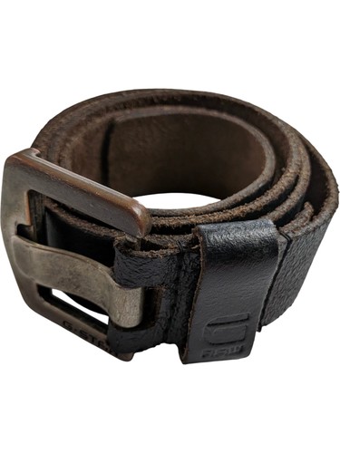 Star raw leather - raw, belt