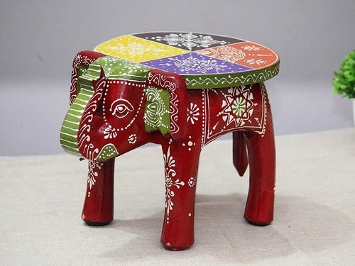Carved wood red - carved,