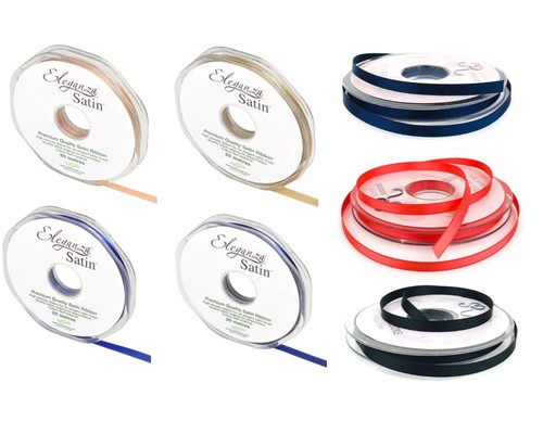 6mm 20m double faced - 6mm, satin