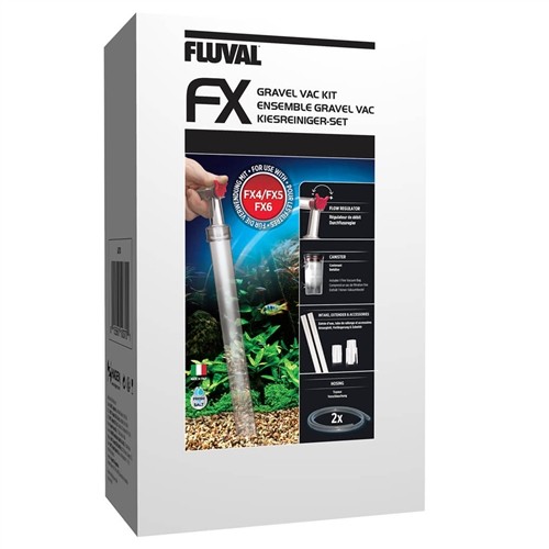 Fluval gravel vac kit - vac,