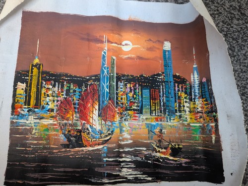 Hong kong harbour skyline - hong,