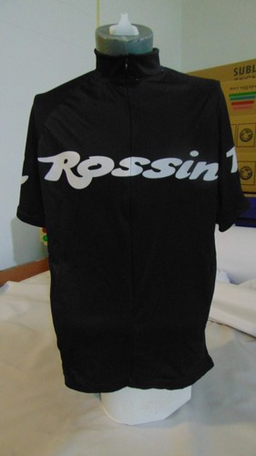 Rossin bike jersey black - bike,