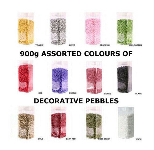 900g decorative stones pebbles - 900g,