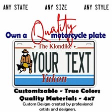 Canada License Plate Yukon