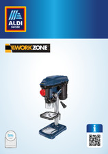 BNIB Workzone (Aldi) Bench Pillar Drill with Work Vice 240 volt 500 watt Motor 
