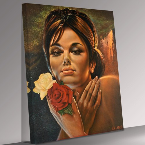 Lynch woman with - , rose