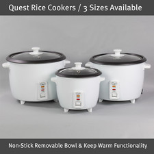 Quest Rice Cookers / 3 Sizes /