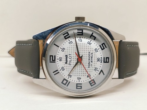 Hand winding vintage hmt pilot - vintage,