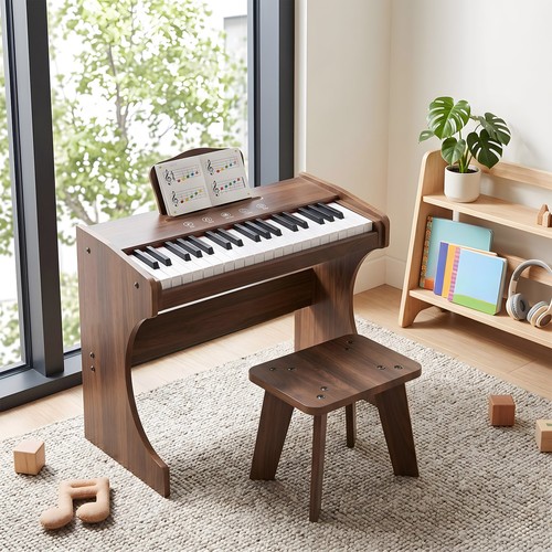 Wooden kids piano - piano, 37
