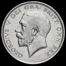 1914 George V Silver Half