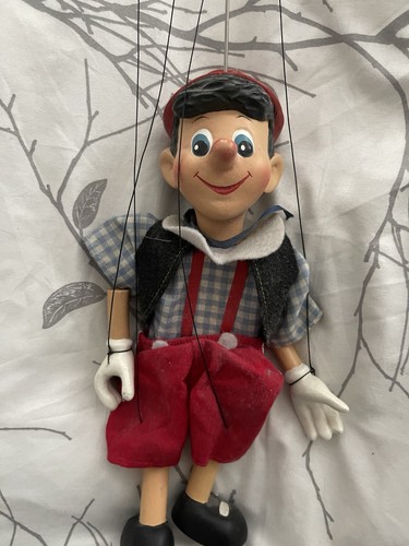 Pinocchio wooden puppet 30cm - pinocchio,