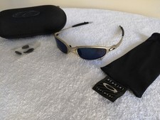 Oakley X-Metal 04-123 Juliet Plasma Iridium Sunglasses With Case and spares.