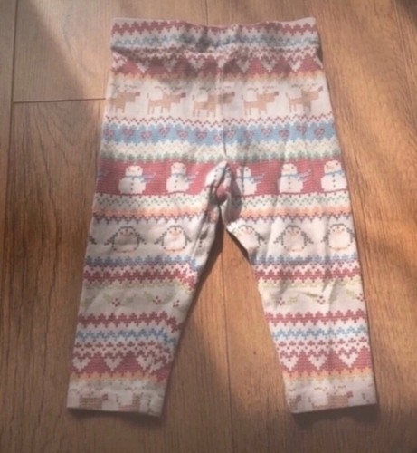 Next girls chriatmas leggings - girls,