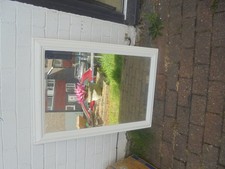 Very Heavy Solid Pine Mirror - VGC