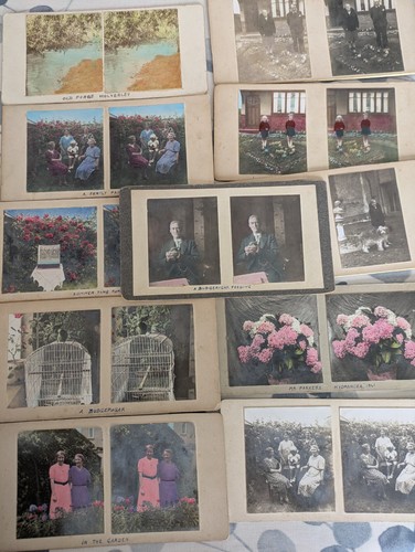1930s vintage stereo views - vintage, x11