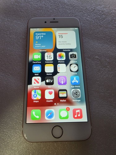 Apple iphone 32gb rose gold - iphone,
