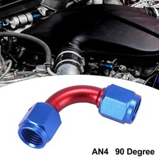 AN4 90 Degree Female Swivel