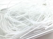 50g White vitrigraph stringers, Bullseye Glass 90coe, for glass fusing