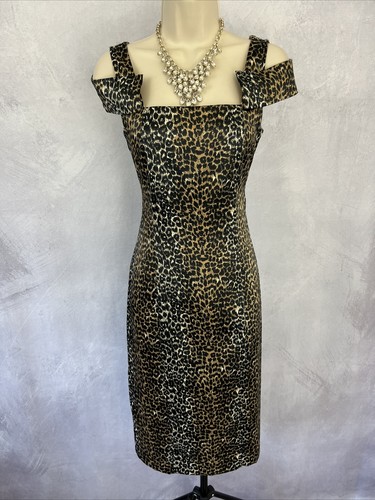 Michaela louisa gold leopard - michaela,