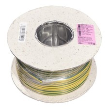 6491X 10mm² Earth Cable Stranded Single Core Green Yellow 50M Drum