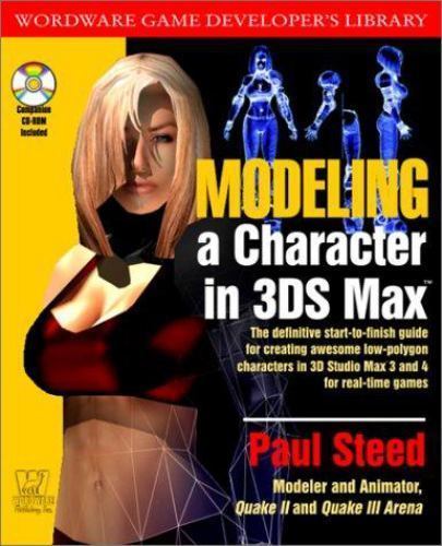 Modeling character 3ds - a,