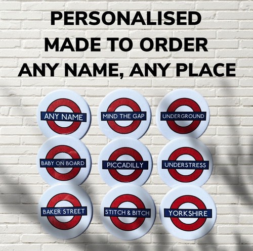 Personalised underground - personalised,