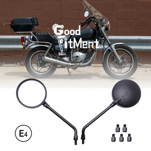 Round motorcycle rearview side - round,