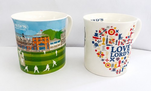 Lord cricket mug set pair - lord’s,