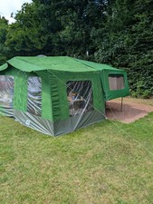 Pennine Fiesta Trailer Tent With Awning , New Electrics All Round.