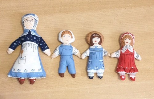 Handmade cloth dolls - handmade,