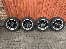 4x Genuine ROTA RB 15" Alloy Wheel 4x100 15x7 et30 195/50/15 tyres Nissan cube