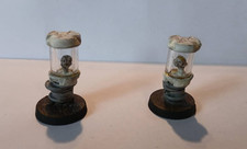 head and brain in a jar x2 scenery sci-fi tabletop games roleplaying