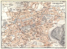 Edinburgh city map plan