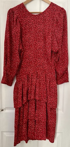 Vintage 80s shelana london - vintage, red