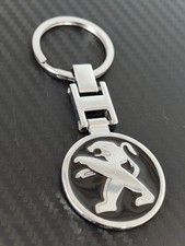 METAL Keychain For Peugeot Car Keyring. 206 306 2008 3008 5008 208 UK Seller 