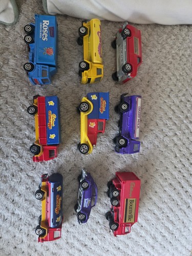 Joblot cadburys trucks cars - cadburys, trucks/cars