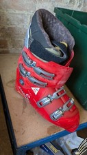 Used Salomon Equipe performance ski boots + bag