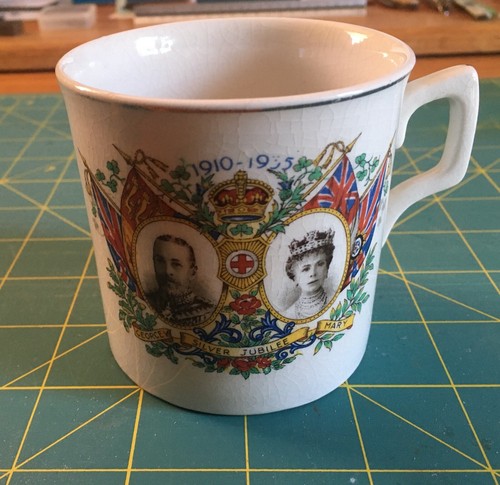 Silver jubilee 1910 1935 mug - jubilee,