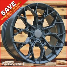 18" VAN 4 SB STYLE ALLOY WHEELS - TYRES : FORD TRANSIT CUSTOM + LOAD RATED!