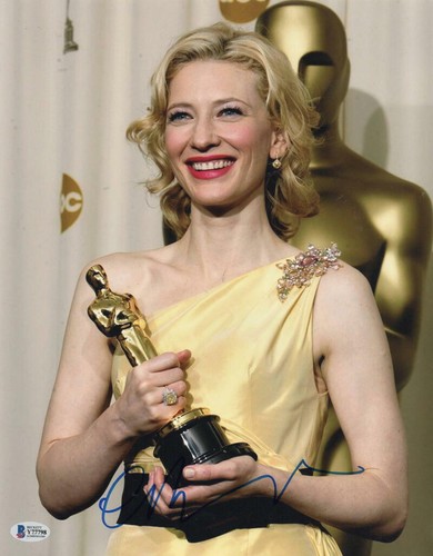 Cate blanchett signed 11x14 - signed,