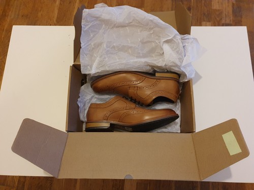 Dune london tan leather size - london, 7
