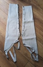 Professional Full Length Riveted Leather Welding Sleeves Gardening DIY PPE 