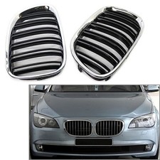 Chrome Frame Shiny Black Slat