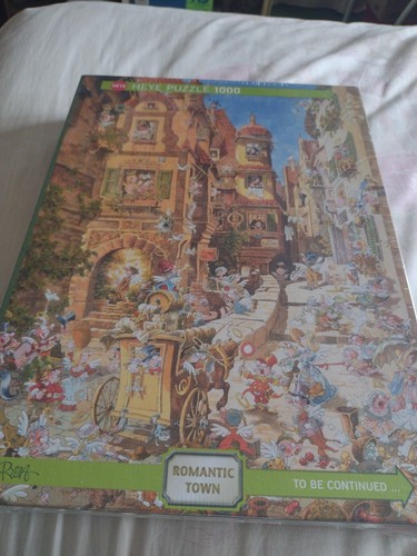 Heye 1000 piece jigsaw puzzle - piece,