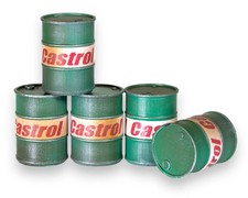 Castrol Oil Drums - Weathered
