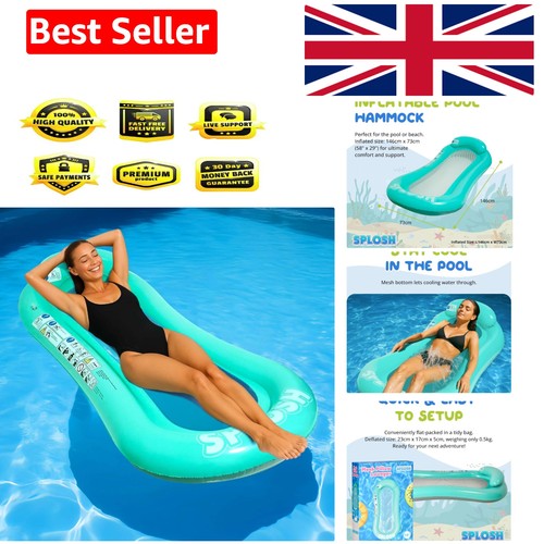 Inflatable mesh pool - pool, with