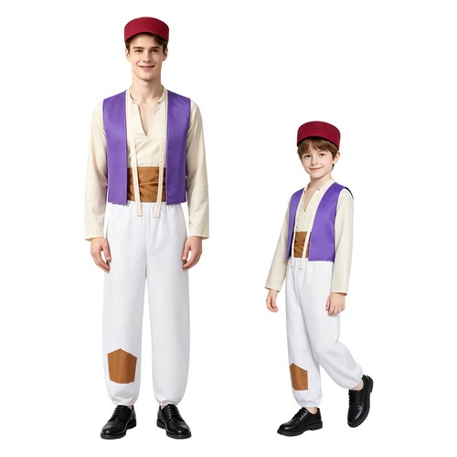 Aladin cosplay costume men - cosplay, men's