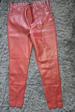Burgundy Zara Faux Leather