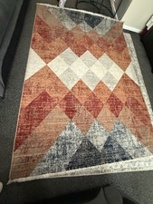 Dunelm Cooper Geo Rug